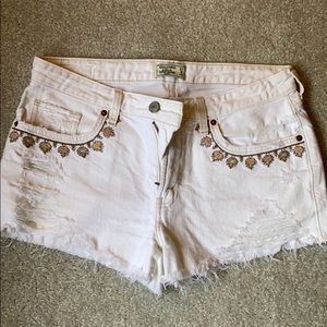 Embroidered Abercrombie Shorts